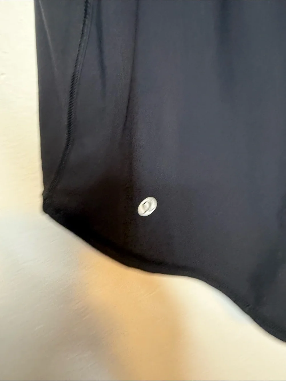 Lululemon Black Mesh Back Racerback Athletic Tank Top